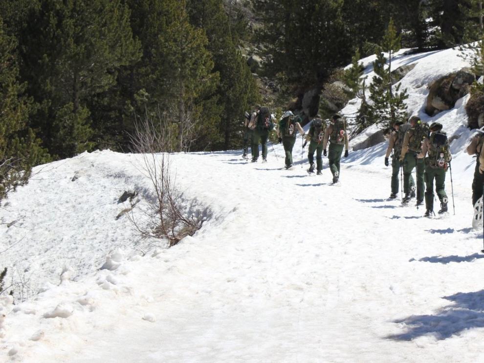 La Campaña Antártica del Ejército se prepara en el Pirineo aragonés