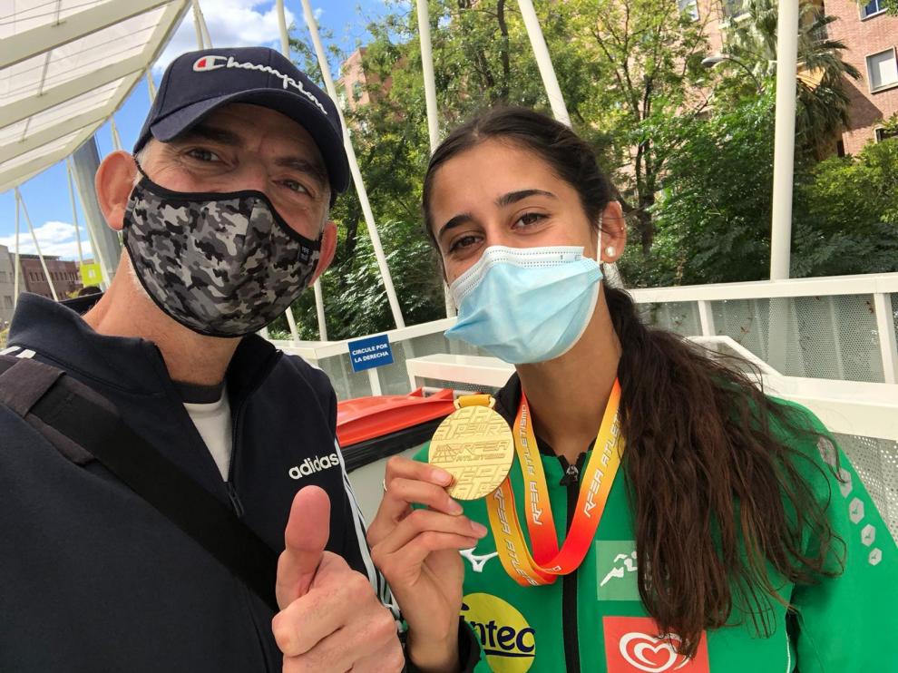 Oro de Teresa Santolaria e Iván Martín (Intec-Zoiti) y plata de Pol Oriach (Hinaco)