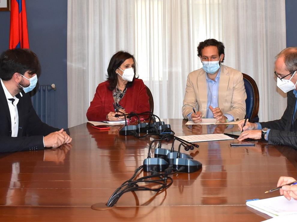 Monzón trabaja en el Plan de Emergencia Exterior
