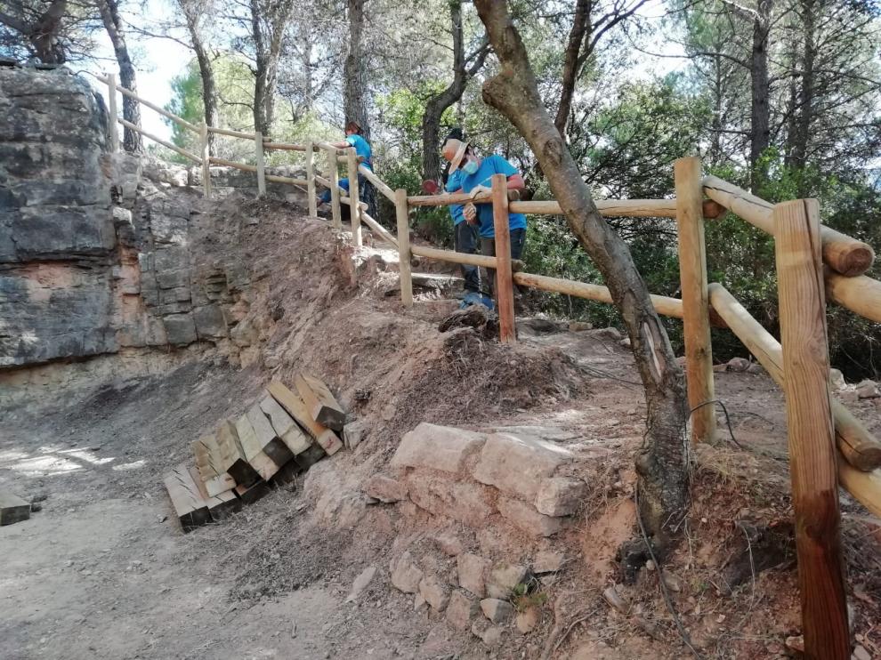 Prácticas en zonas verdes de 10 localidades y en dos empresas de la Hoya de Huesca