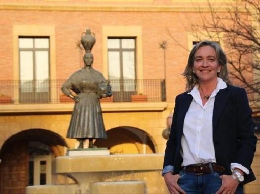 La alcaldesa de Fraga apela a la responsabilidad individual