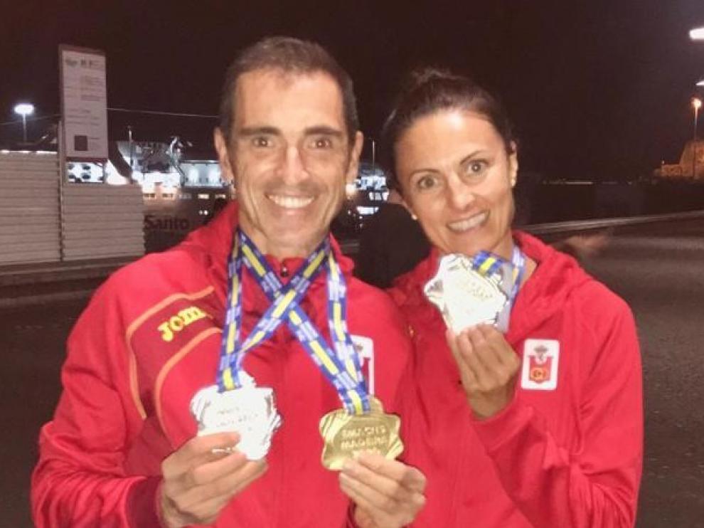 Pueyo, plata, y Clavijo, plata y oro, cierran un gran torneo de atletismo en Madeira