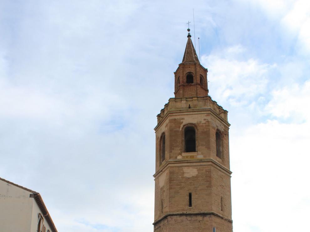 Arreglada la torre del campanario de la Catedral de Barbastro