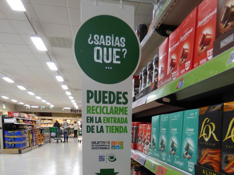 Mercadona reduce los plásticos en supermercados sostenibles