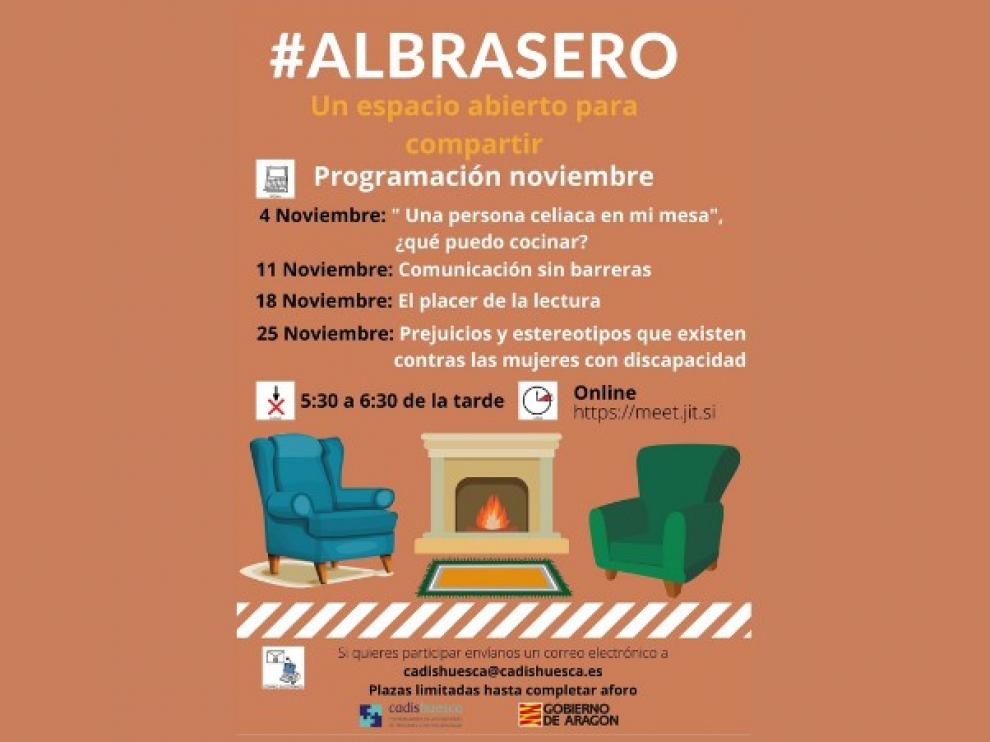 Cadis Huesca da comienzo a los encuentros "Al Brasero"