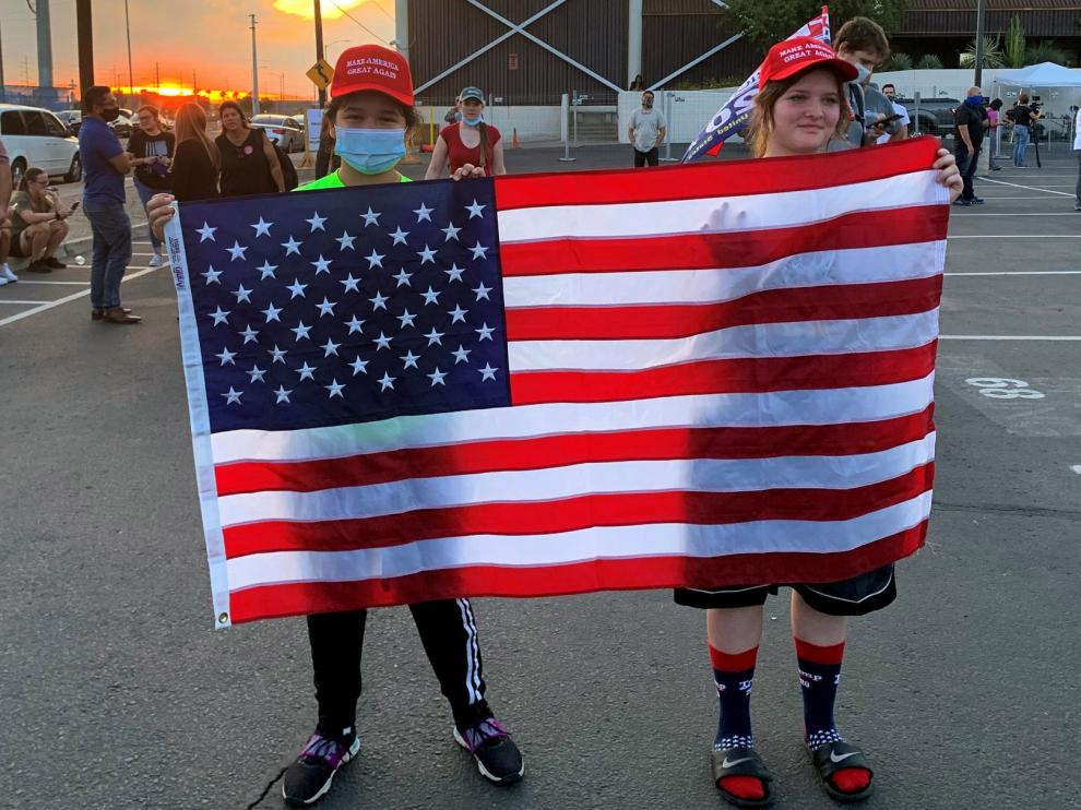 Trump y Biden empatados en Georgia con el escrutinio prácticamente completo