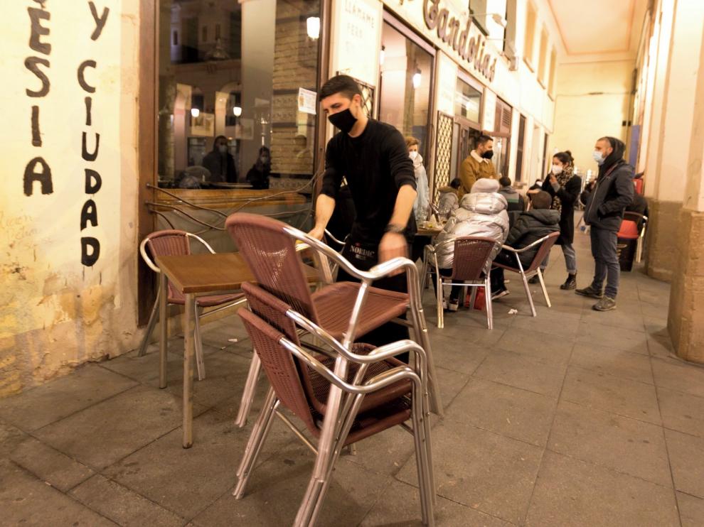 Muchos hosteleros de Huesca cierran "porque no les sale rentable"