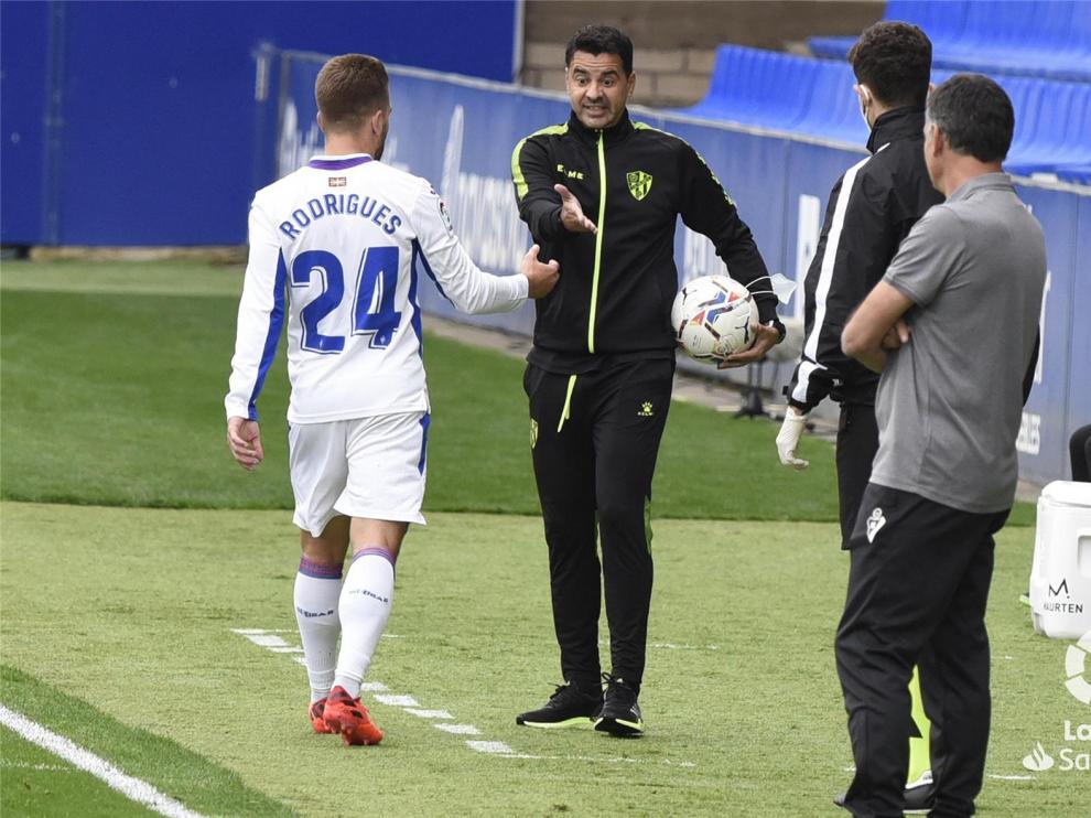 Míchel: "Hemos hecho un partidazo y el marcador no me afecta"