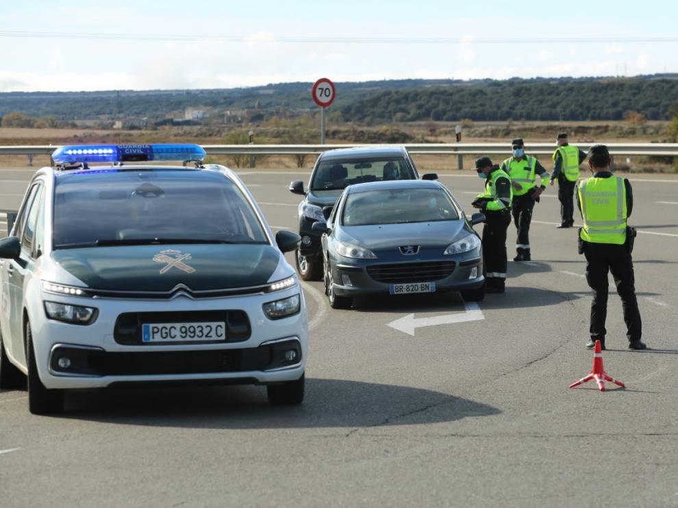Siguen con los controles en las proximidades de Huesca por el confinamiento perimetral