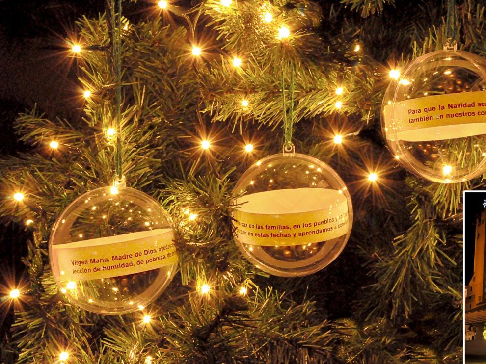 Torreciudad decorará su árbol de Navidad solidario