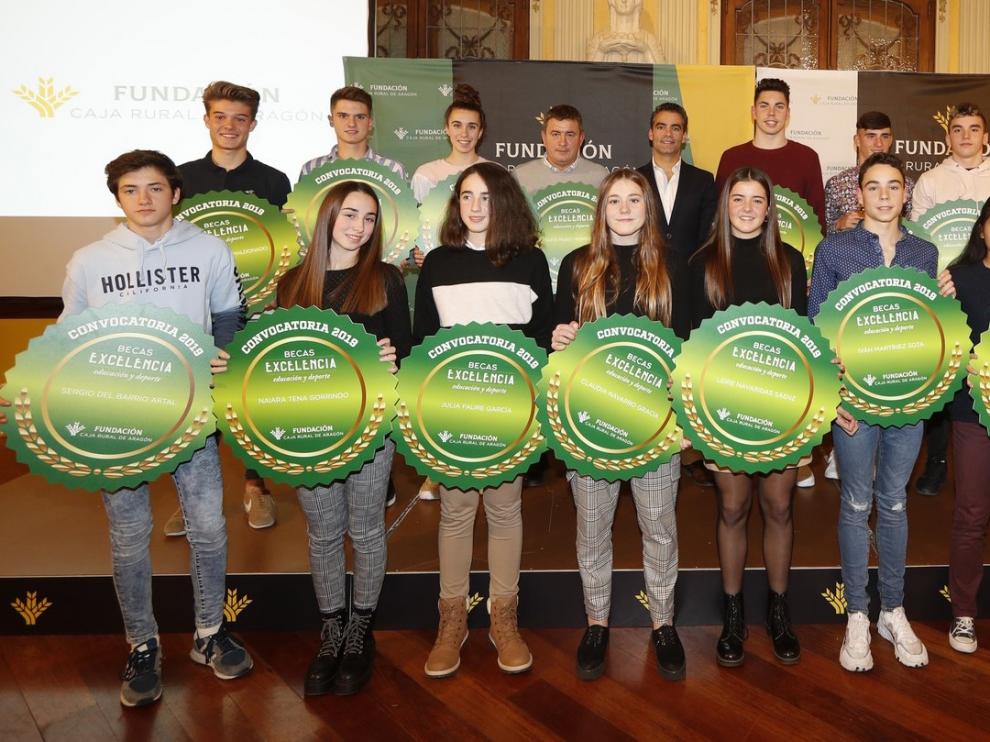 Caja Rural premia a cinco altoaragoneses