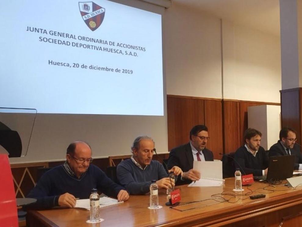 El Huesca celebrará su Junta de Accionistas de forma telemática por videoconferencia