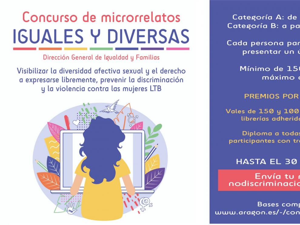 "Iguales y diversas", un concurso de microrrelatos por la libertad