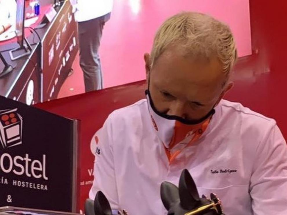El cocinero altoaragonés Toño Rodríguez, accésit a la vanguardia en Valladolid
