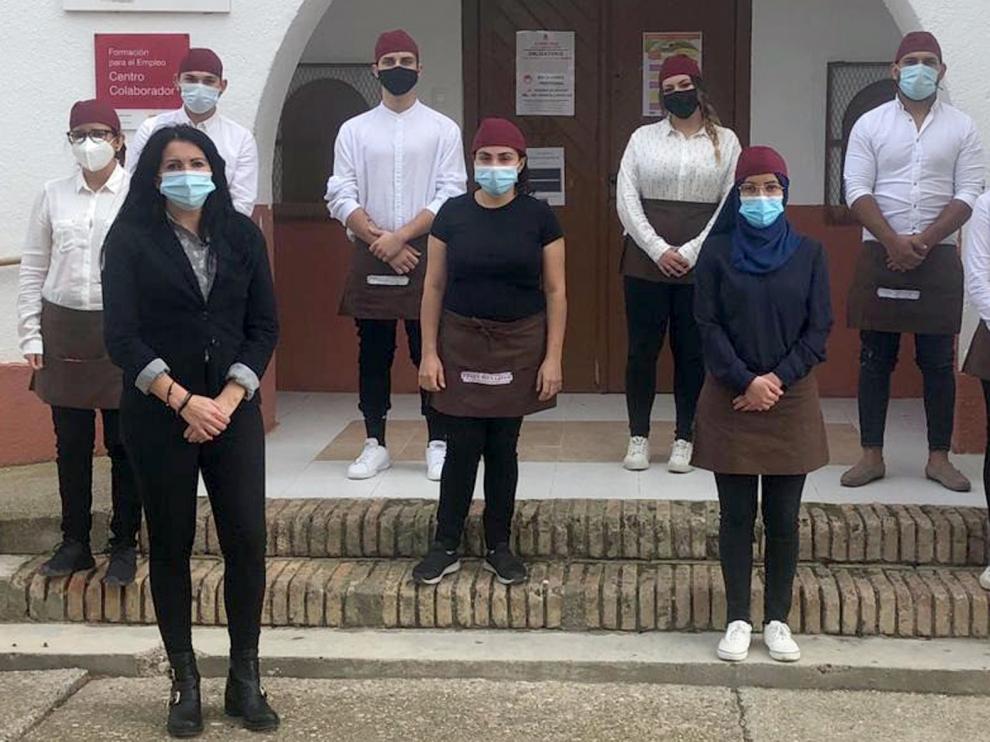 Ocho nuevos auxiliares en bares y restaurantes en Cepepa Monegros de Sariñena
