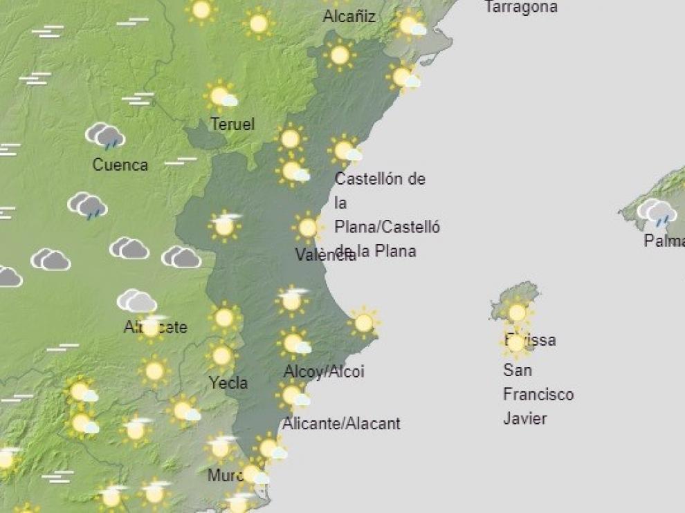 La Aemet anuncia cielo nuboso en el Pirineo y precipitaciones al final del día