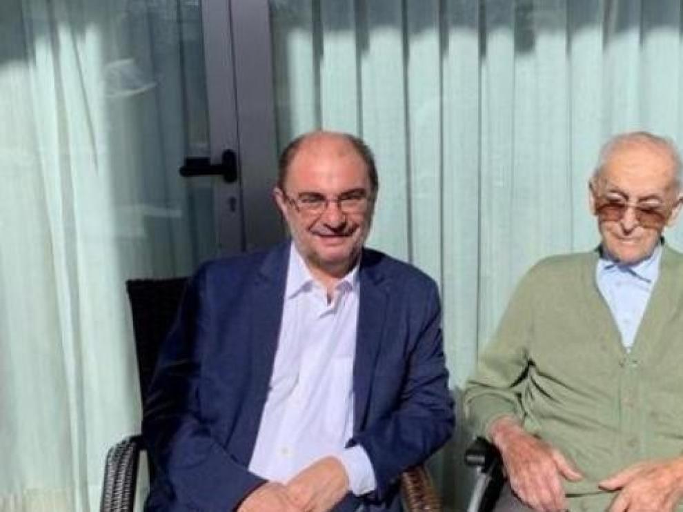 Fallece el padre de Javier Lambán a los 97 años