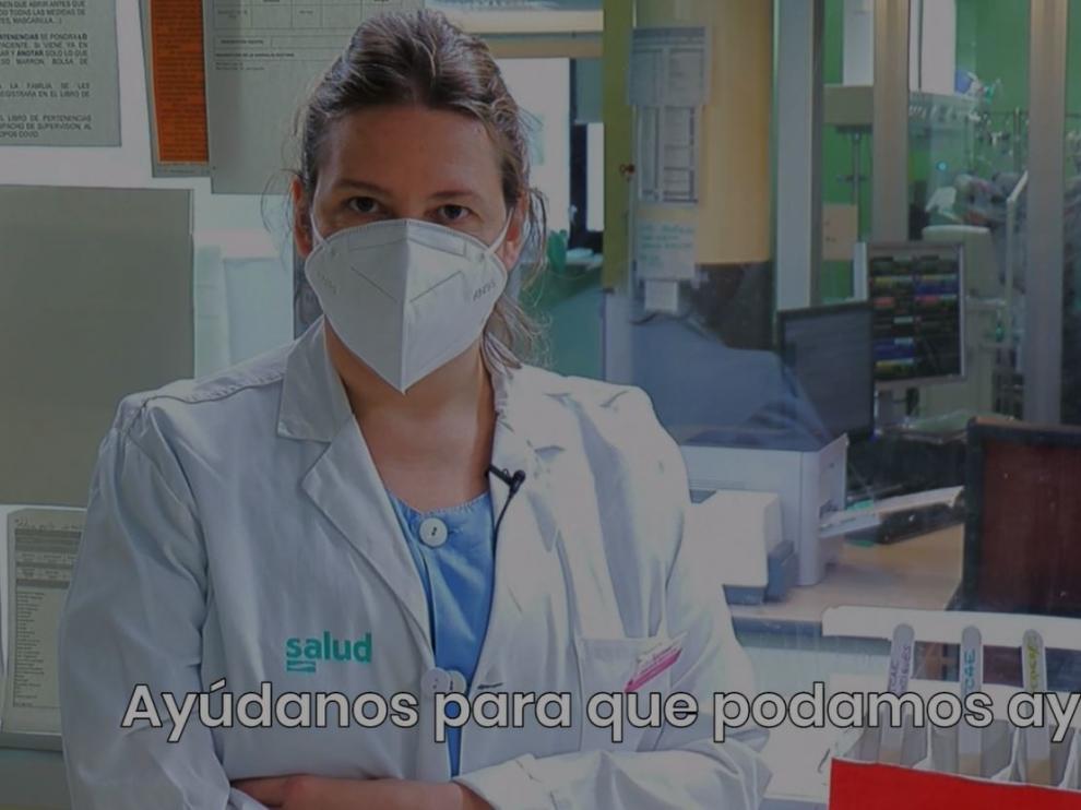 "Ayúdanos para que podamos ayudarte a ti", el mensaje de los sanitarios de Aragón