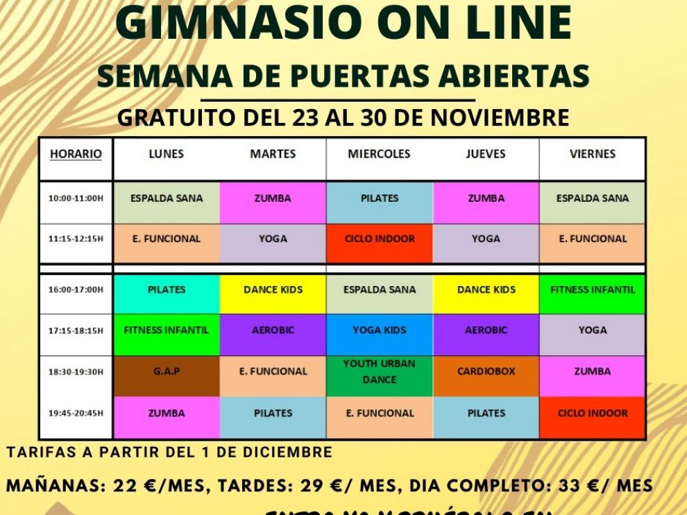 La Comarca de Los Monegros lanza su nueva oferta de deporte online con una semana de puertas abiertas gratuita