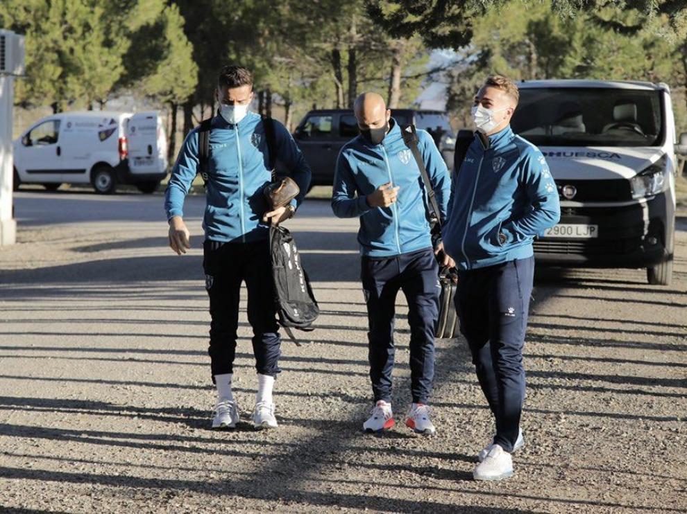 El Huesca viaja a Pamplona con los 23 disponibles