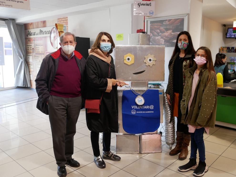 Un robot voluntario