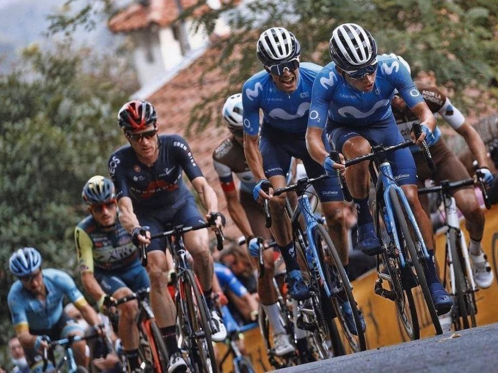La quedada ciclista homenaje a Sierra, éxito internacional