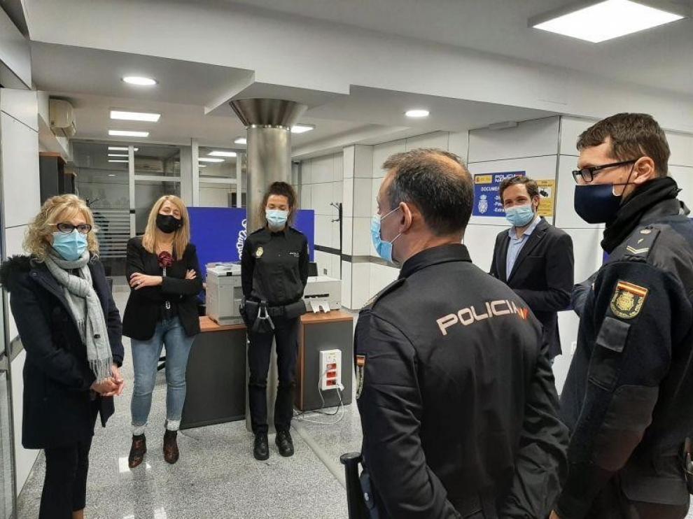 La nueva Oficina de la Policía Nacional en Monzón inicia su actividad con la expedición de DNI y pasaporte