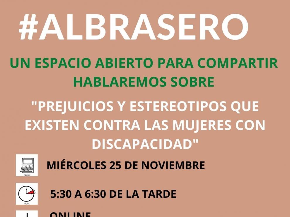 Cadis Huesca dedica su espacio #Albrasero a la realidad social e individual de las mujeres con discapacidad