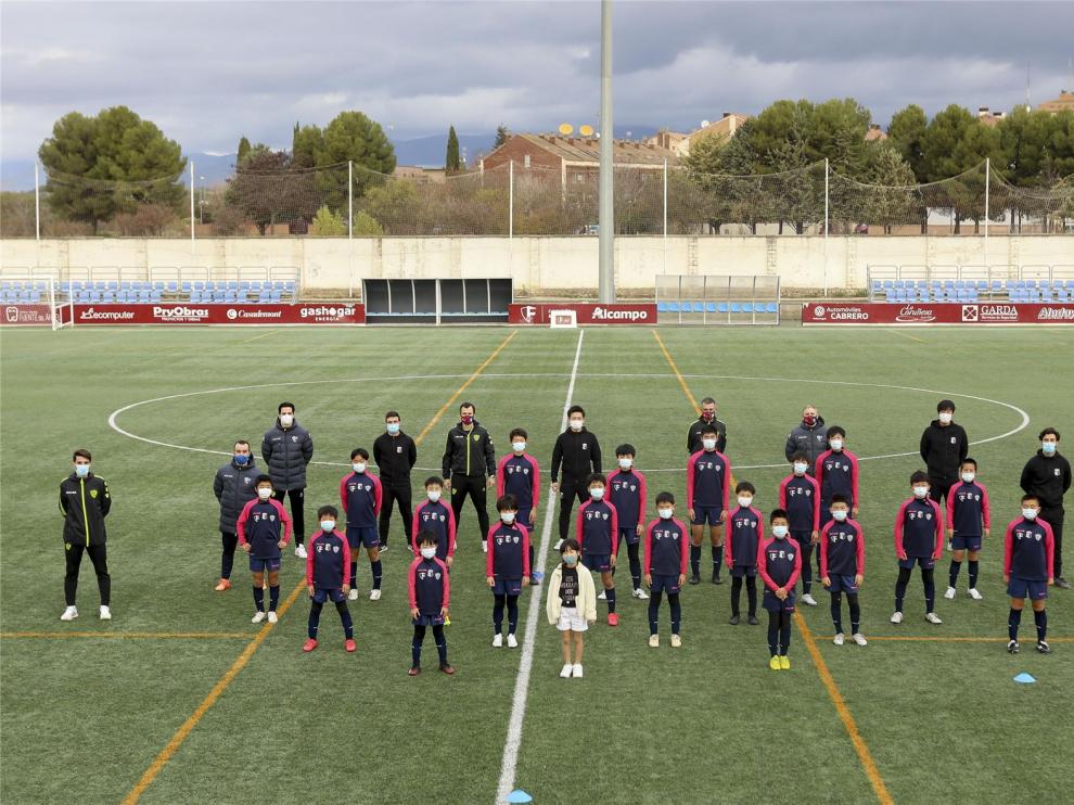 Japón toma nota de la metodología del Huesca