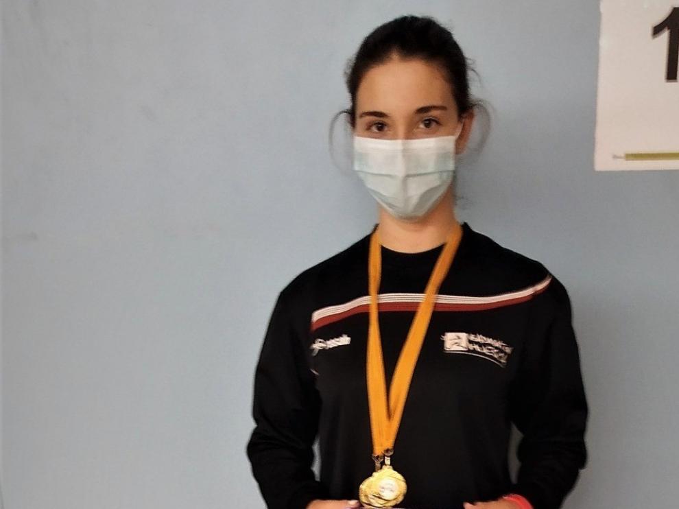 Aurora Otín disputa el Campeonato de España sub-17 de bádminton