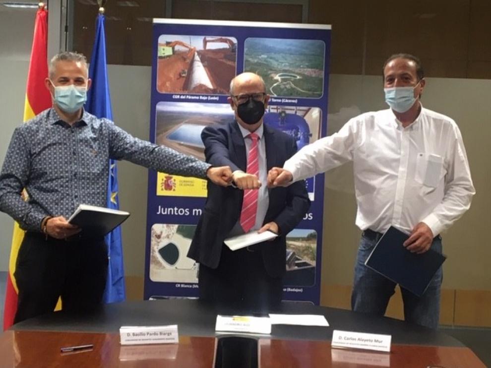 Las Comunidades de Regantes de Grañén-Flumen y Almuniente modernizarán sus regadíos