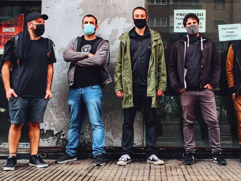 Los aragoneses Nuei graban su segundo álbum de estudio