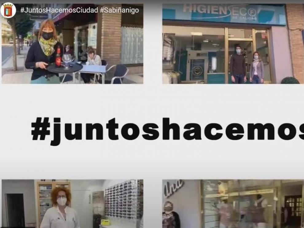 Sabiñánigo fomenta el comercio local con una nueva campaña
