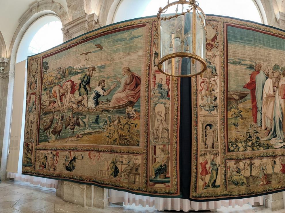 Un trozo de la Capilla Sixtina en el Palacio Real