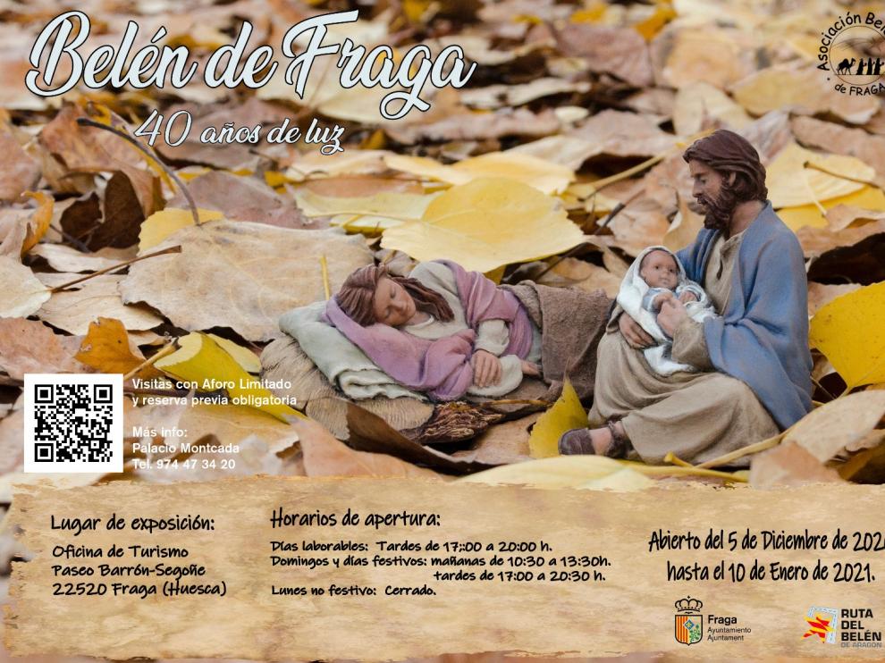 Abiertas las reservas para visitar el Belén Monumental de Fraga