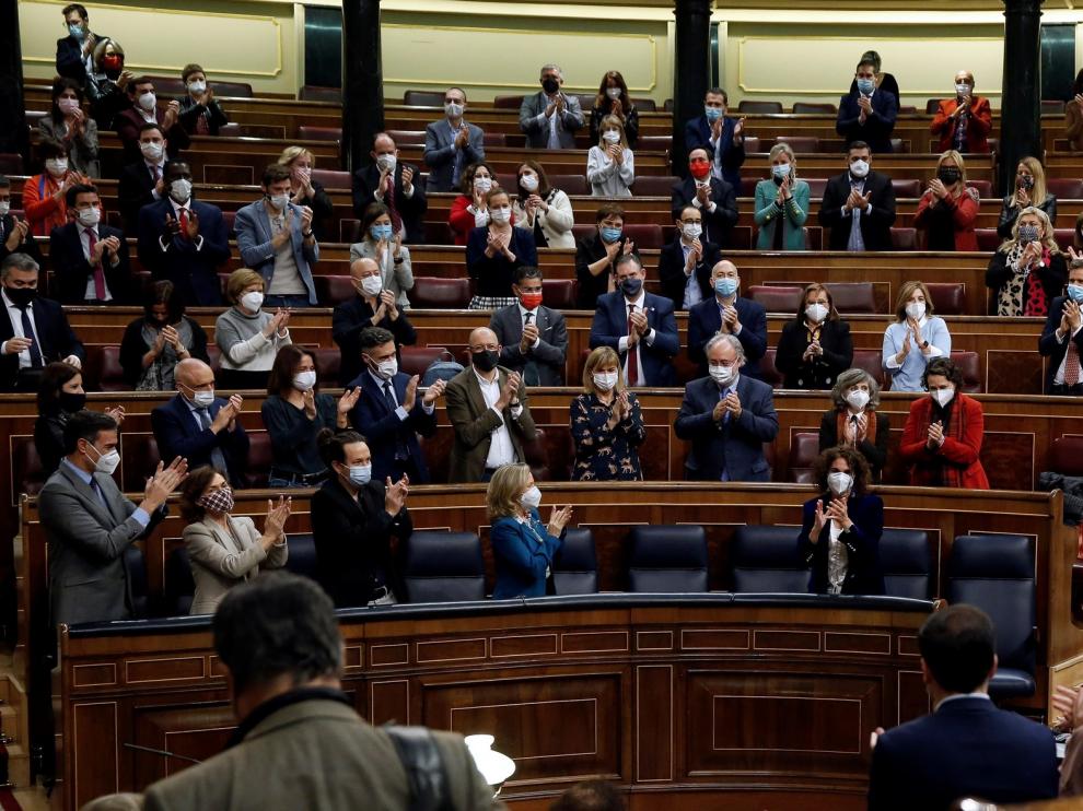 El Congreso aprueba con amplia mayoría los Presupuestos Generales de 2021