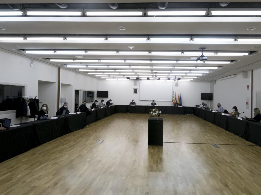 El Observatorio covid continuará como una mesa de diálogo social en Huesca