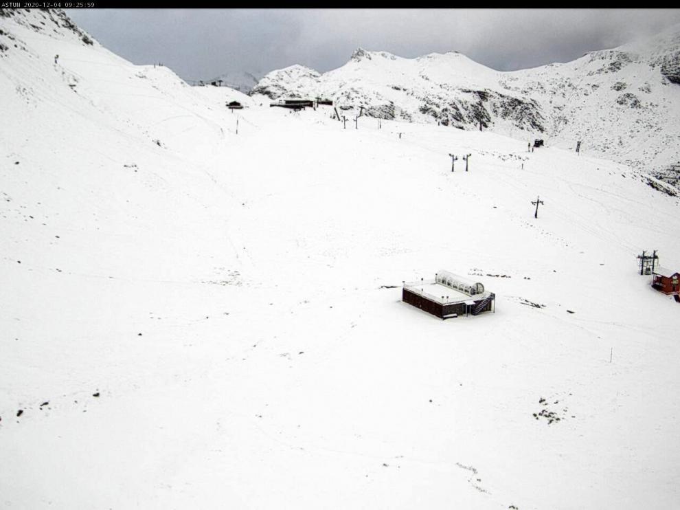 Primera gran nevada en el Pirineo