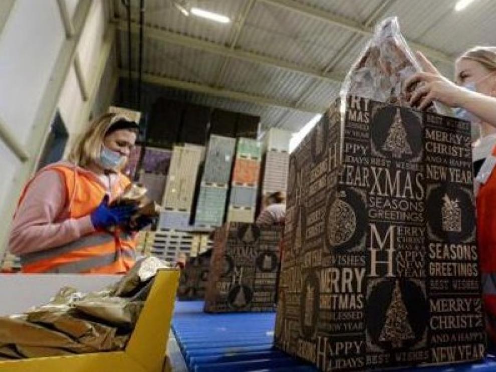 Caen un 16 % las contrataciones por la campaña de Navidad en Aragón