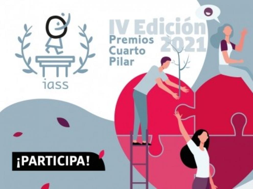 Abierto el plazo para presentar candidaturas a la IV edición de los Premios Cuarto Pilar del IASS
