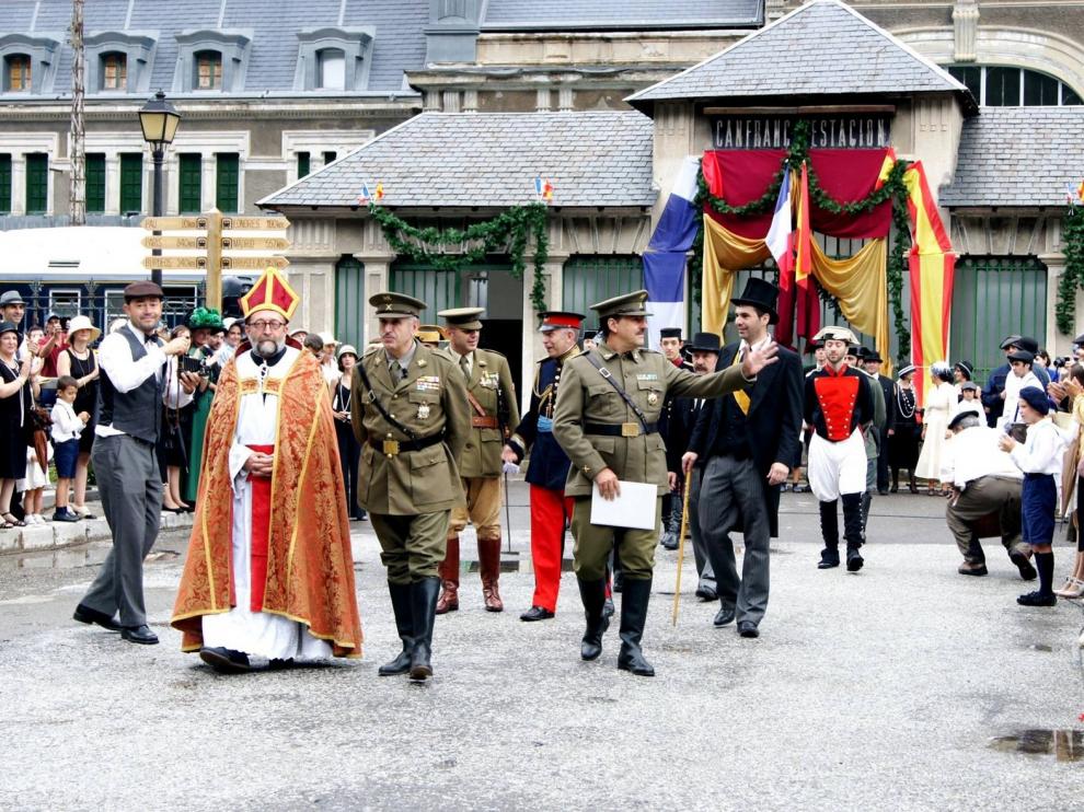 Canfranc sueña con un futuro a todo tren