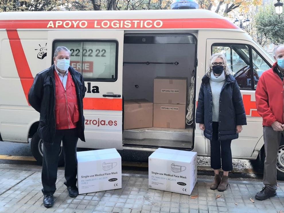 La Delegación del Gobierno en Aragón distribuye más de 960.000 mascarillas para los colectivos vulnerables