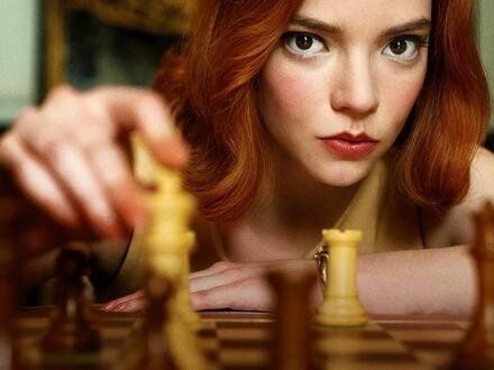 "Gambito de dama" es ya la miniserie más vista de Netflix