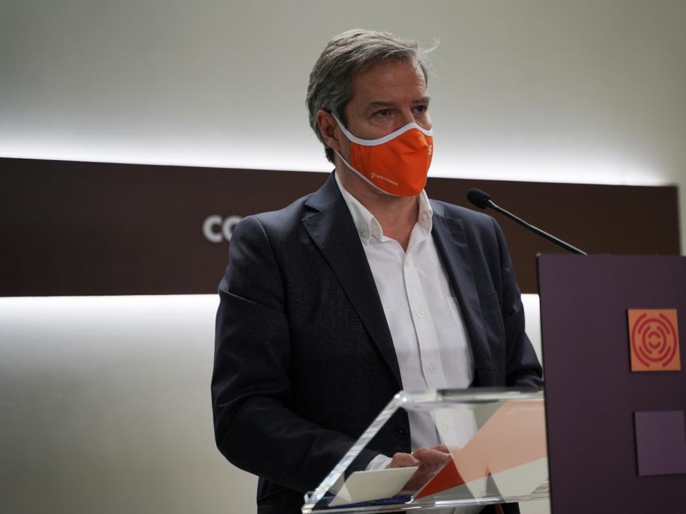 Cs pide a Lambán que mantenga el confinamiento de Aragón toda la Navidad