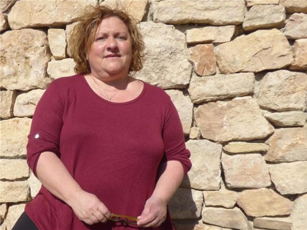Ana Blasco, emprendedora rural en Alquézar: "Aquí vivimos dos veces, pero tienes que buscarte la vida en todo"