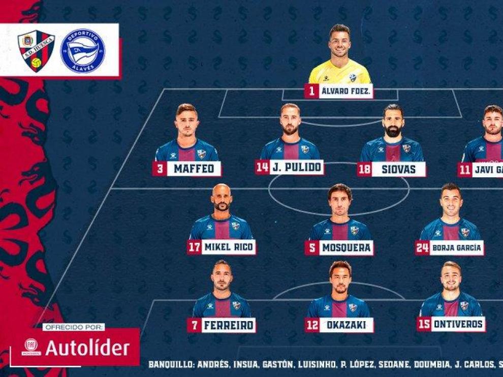 El Huesca logra por fin la primera victoria (1-0)