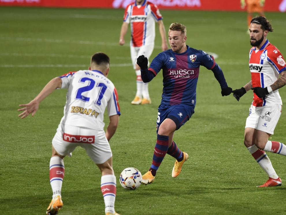 Ontiveros: "El gol va dedicado a mi abuela, que está en el hospital con covid"