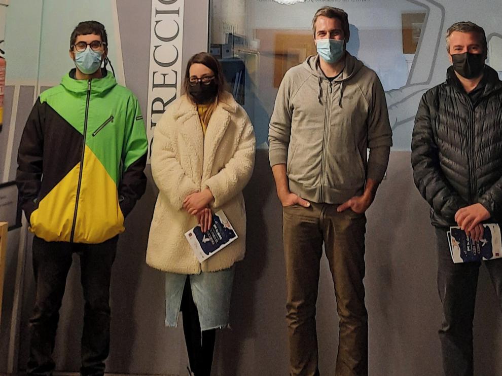 Una lechuza, "recepcionista" en Espacio Pirineos