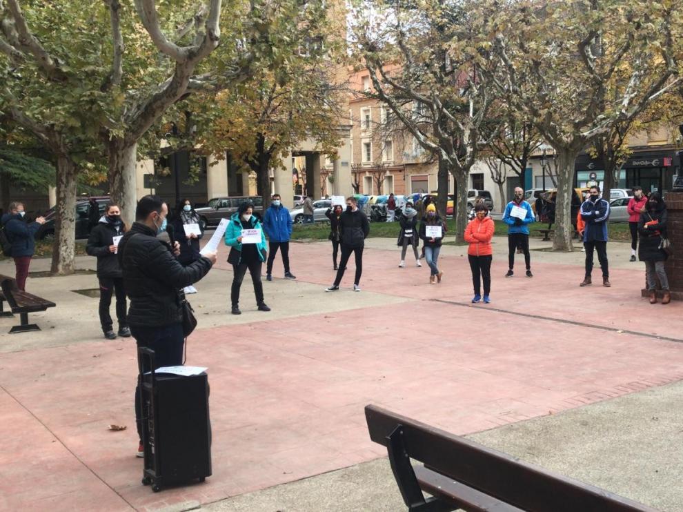Los locales deportivos se reivindican en Huesca como "un sector esencial"