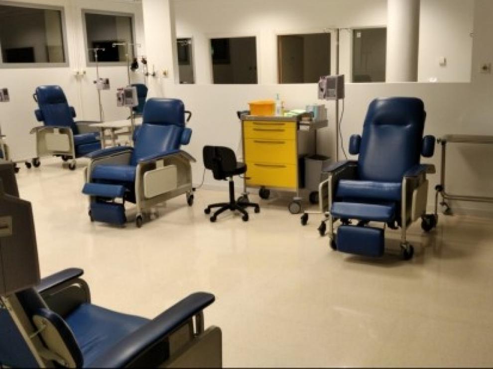 Un renovado Hospital de Día atenderá a los pacientes oncohematológicos del sector de Barbastro